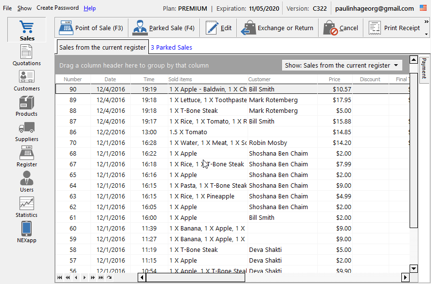 Check Payment Method (Historical)
